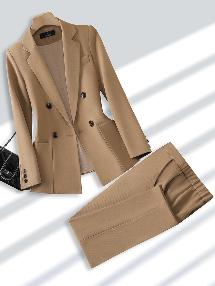 Men Formal Wear Shirts - Fashion Ladies Pant Suit Formal Women