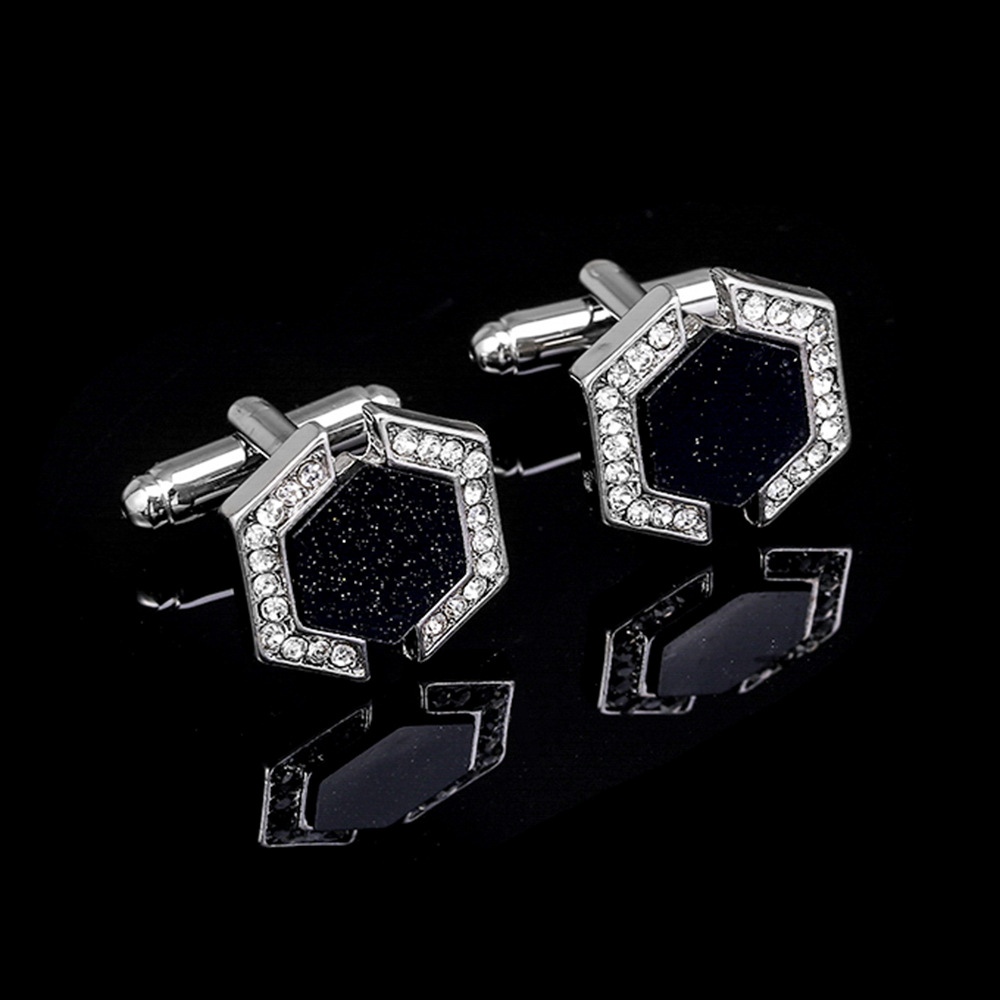 1PCS Starry Sky Geometric Hexa - Men Formal Wear Shirts 评论和价格