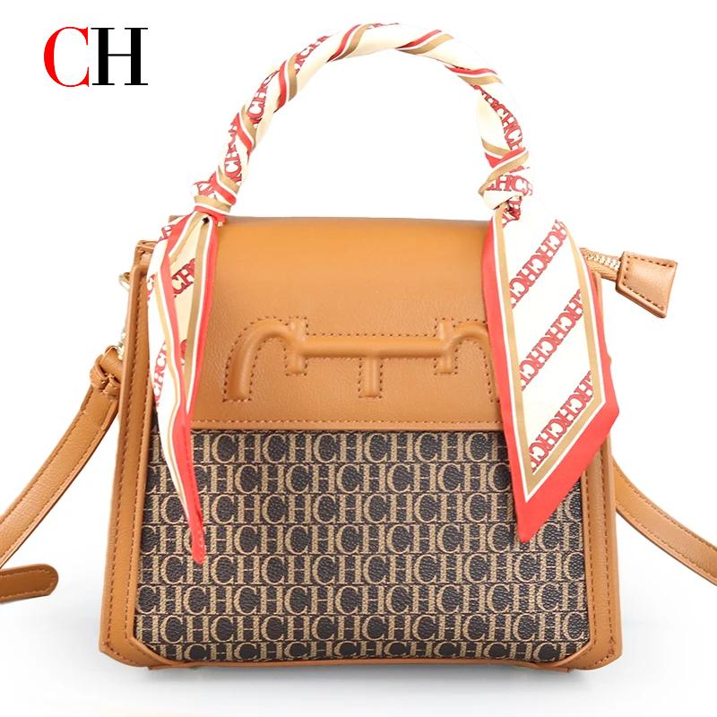CH Women's Monogram Embossed C - Monogrammed Handkerchief 评论和价格