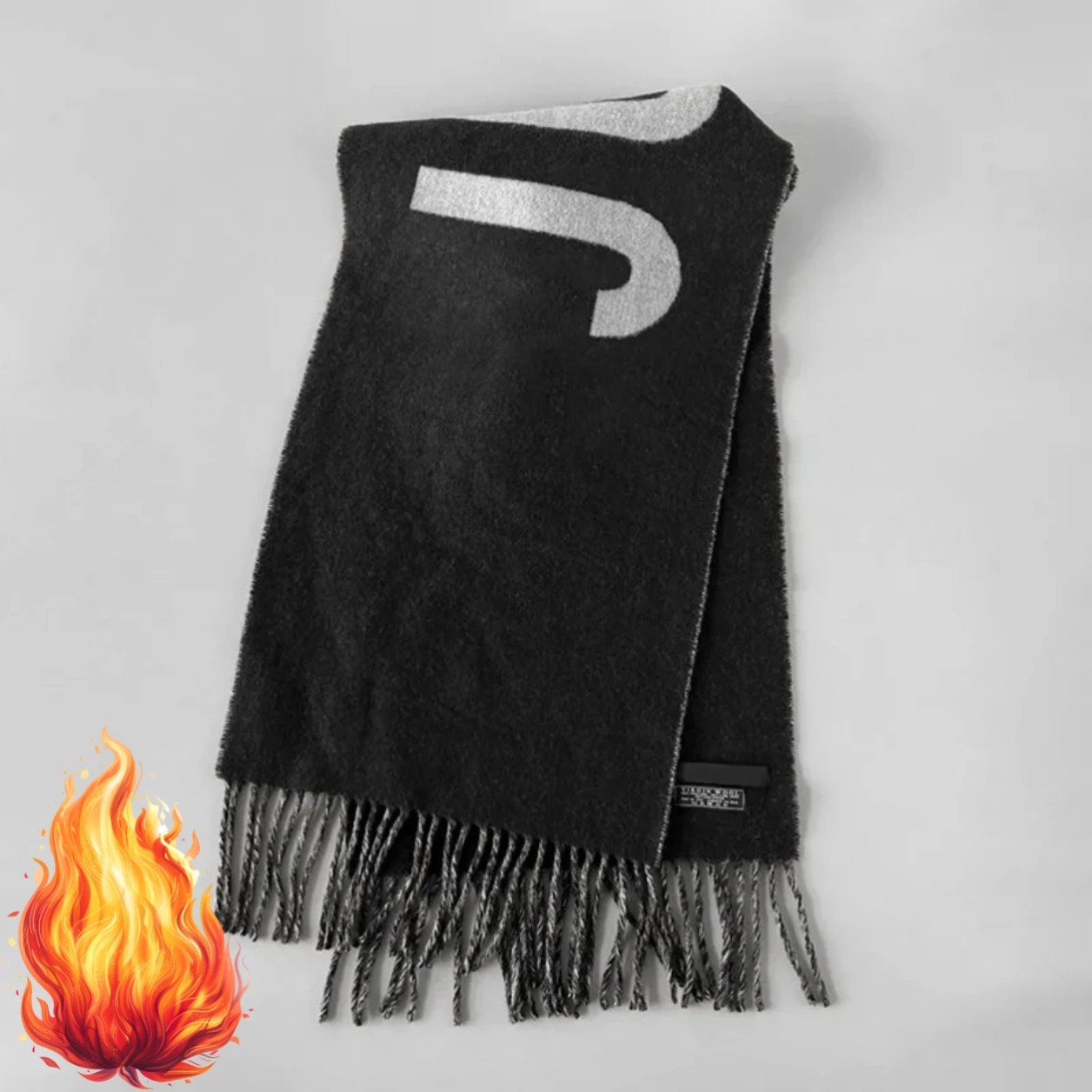 100% Wool Scarf for Women Luxu - Monogrammed Handkerchief 评论和价格