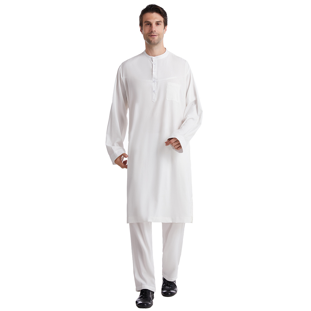 Muslim Men Jubba Thobe 2 Pice  - Men Formal Wear Dubai 评论和价格