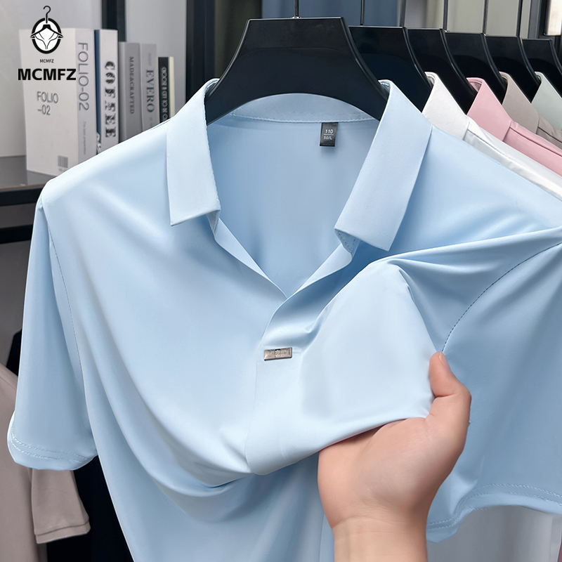 Simple Hidden Bar Fastener Men - Men Formal Wear Shirts 评论和价格