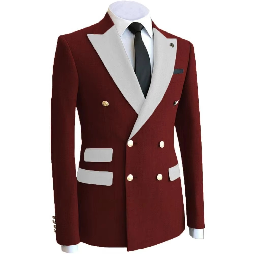 Yellow Business Groom Wear Hom - Formal Wear For Men Yellow 评论和价格