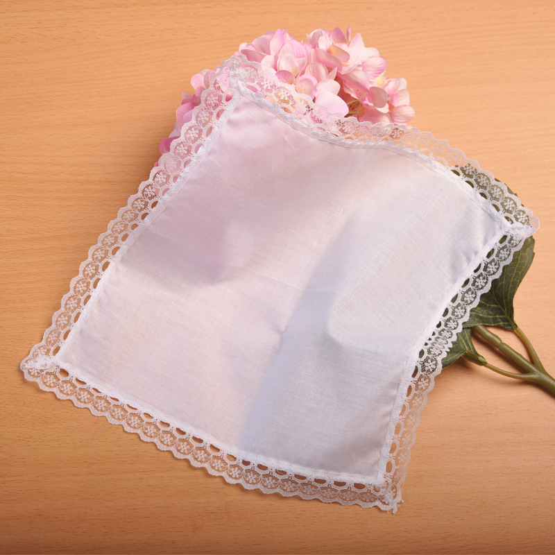 Personalized Lace Handkerchief - Monogrammed Handkerchief 评论和价格