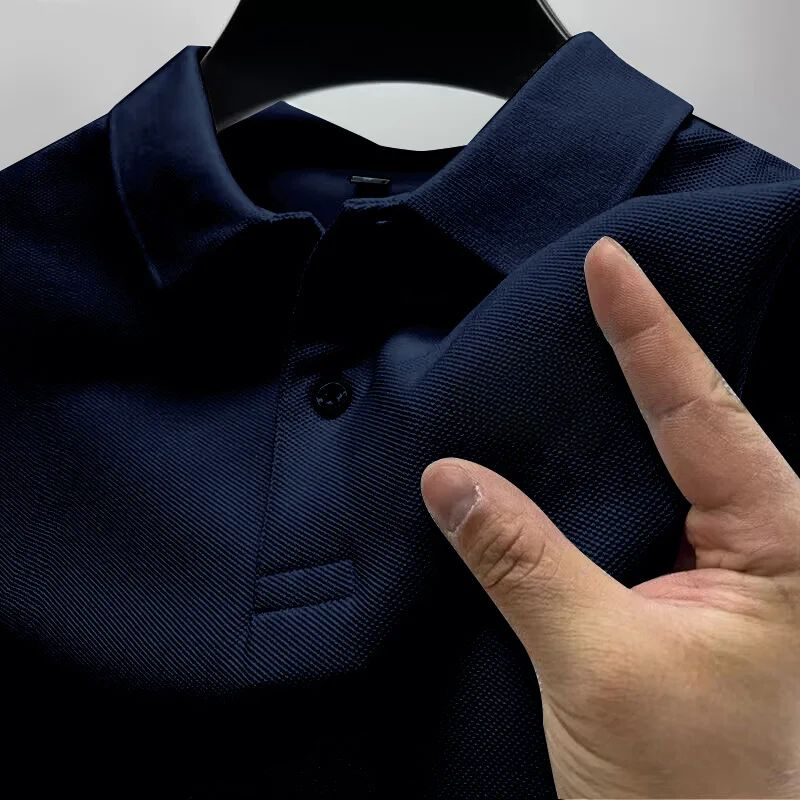 Men's Casual Polo Shirt Black  - Men Formal Wear Shirts 评论和价格