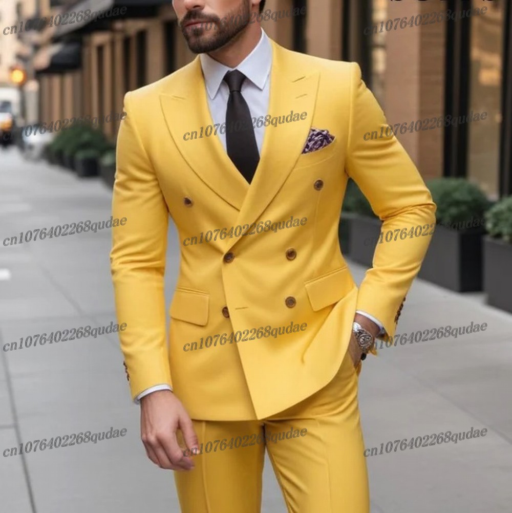 Yellow Formal Occasion Men Sui - Formal Wear For Men Yellow 评论和价格