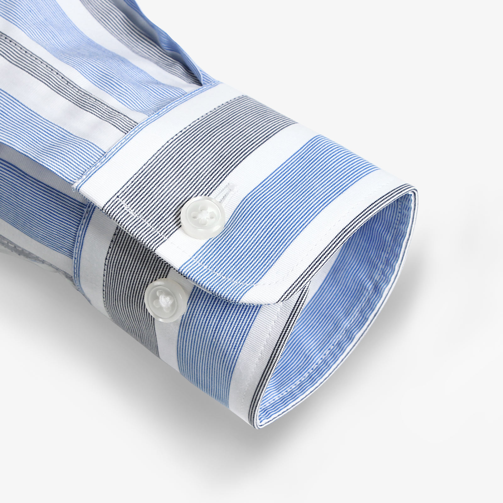 Men's 100% Cotton Striped Shir - Men Formal Wear Brands 评论和价格
