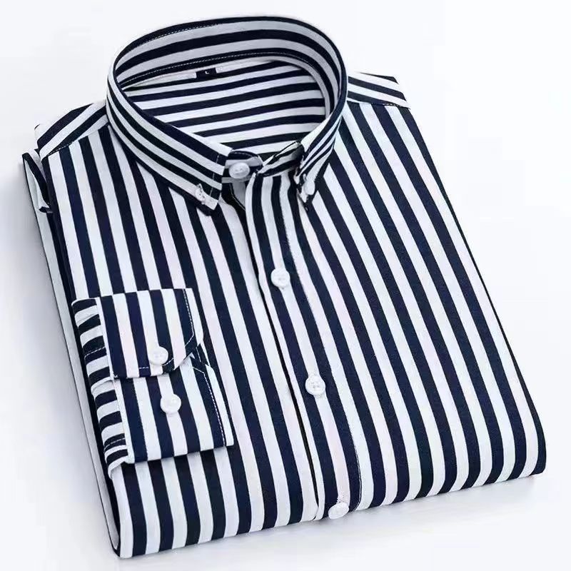Brand New Men's Striped Dress  - Men Formal Wear Brands 评论和价格