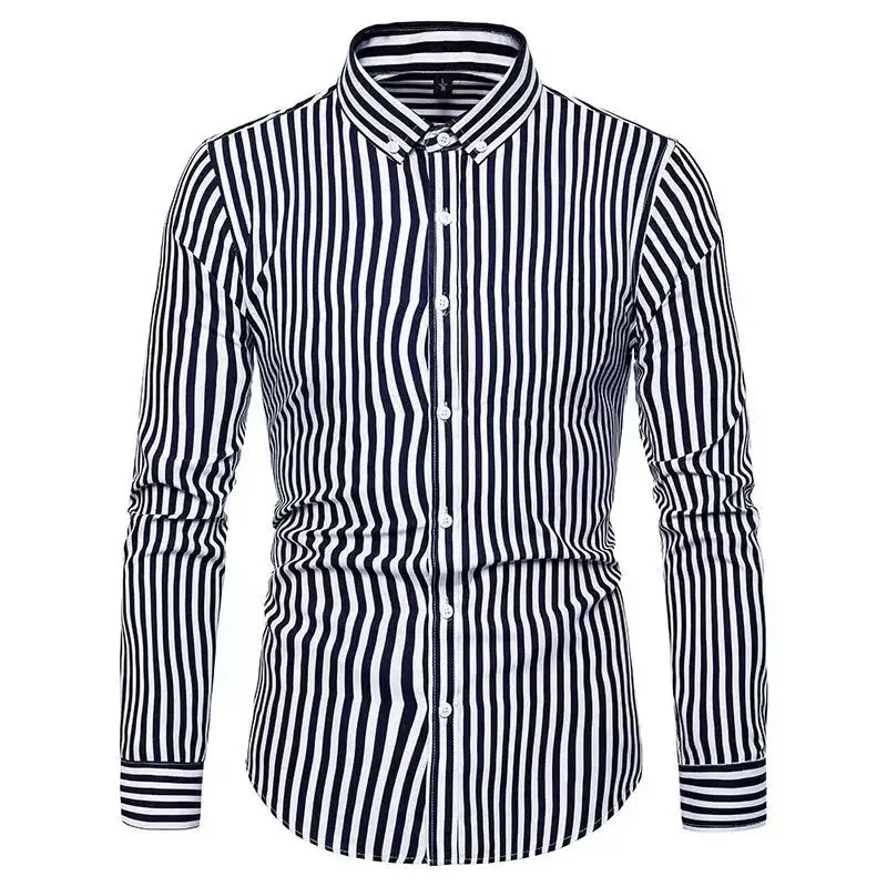 Brand New Men's Striped Dress  - Men Formal Wear Brands 评论和价格