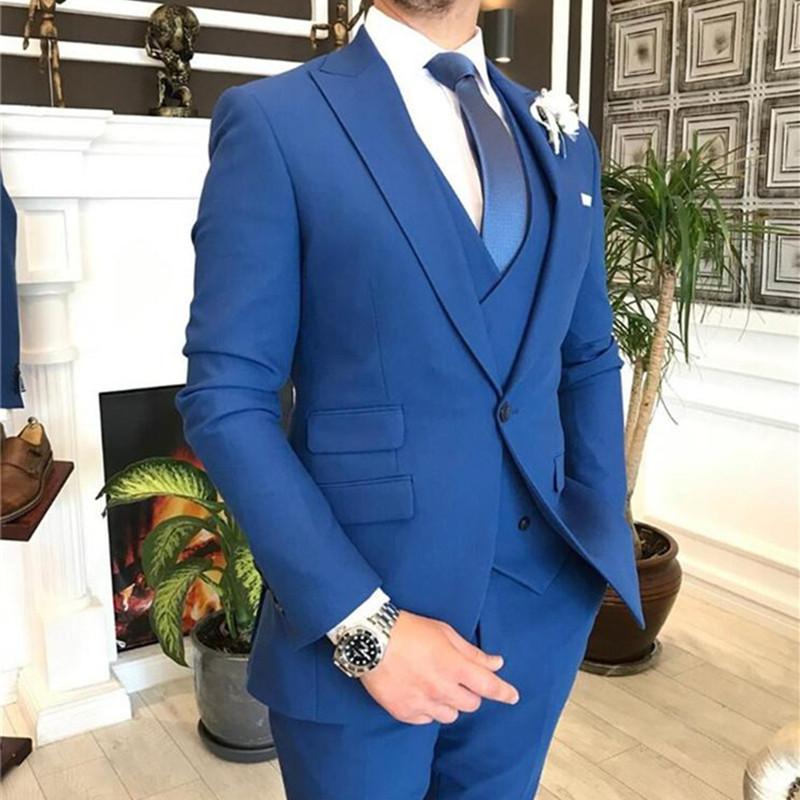 2021 Burgundy Double Breasted  - Men Formal Wear With Blazer 评论和价格