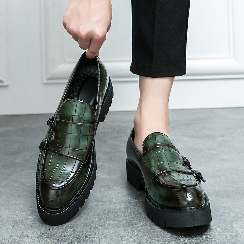 Brand Fashionable Casual Leath - Men Formal Wear Brands 评论和价格