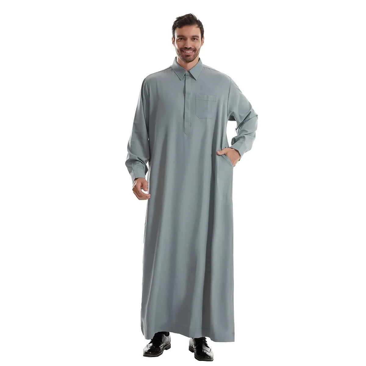 Men Jubba Thobe Mens Long Shir - Men Formal Wear Dubai 评论和价格
