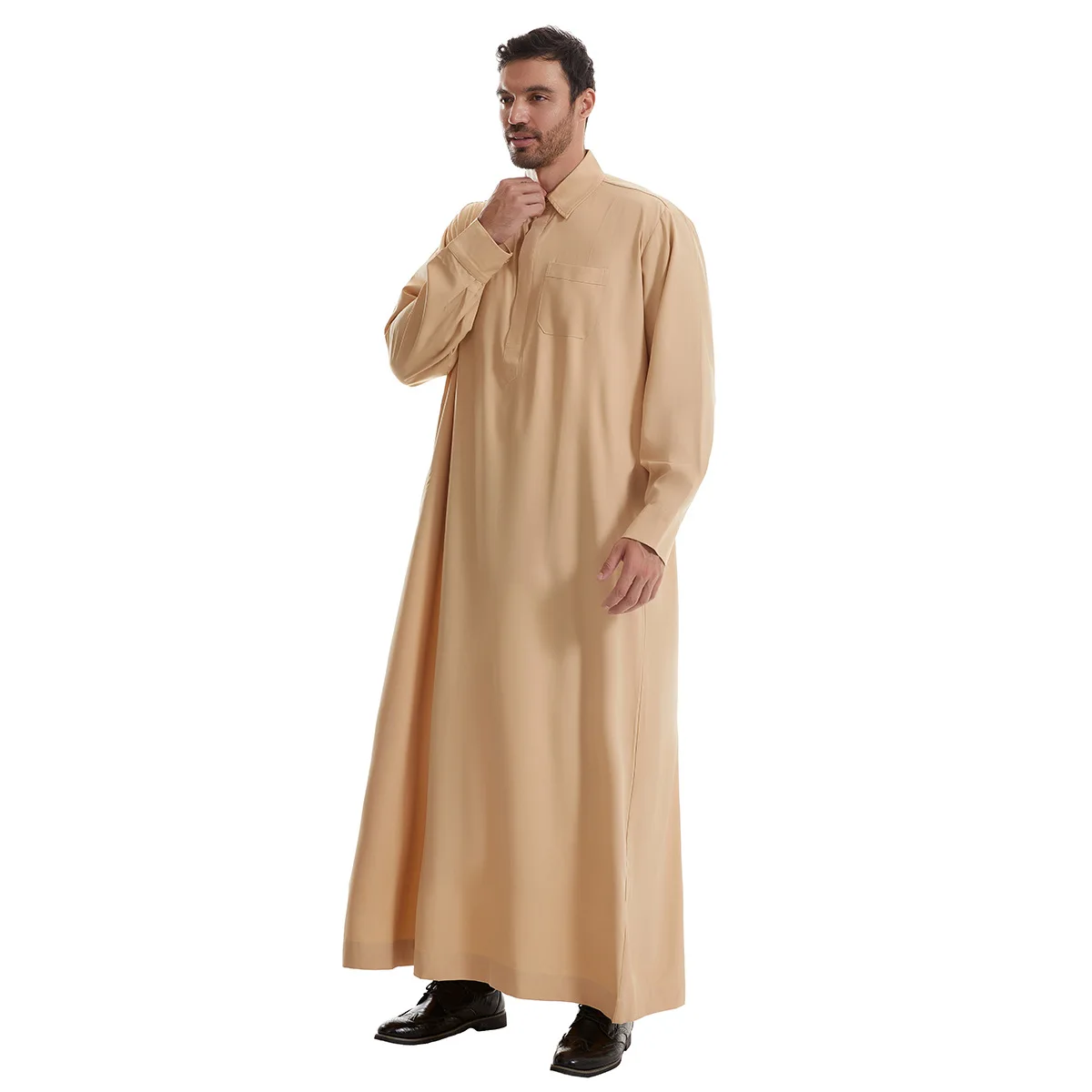 Men Jubba Thobe Mens Long Shir - Men Formal Wear Dubai 评论和价格