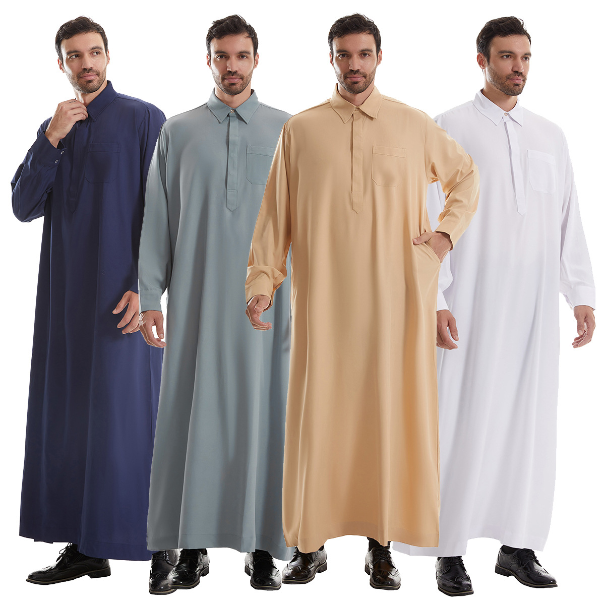 Men Jubba Thobe Mens Long Shir - Men Formal Wear Dubai 评论和价格