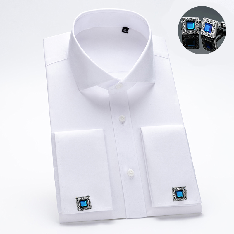 High-end 200 4-strand yarn 100 - Men Formal Wear Shirts 评论和价格