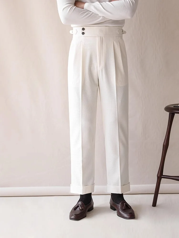 Top Brand Men Fashion Pantalon - Men Formal Wear Brands 评论和价格