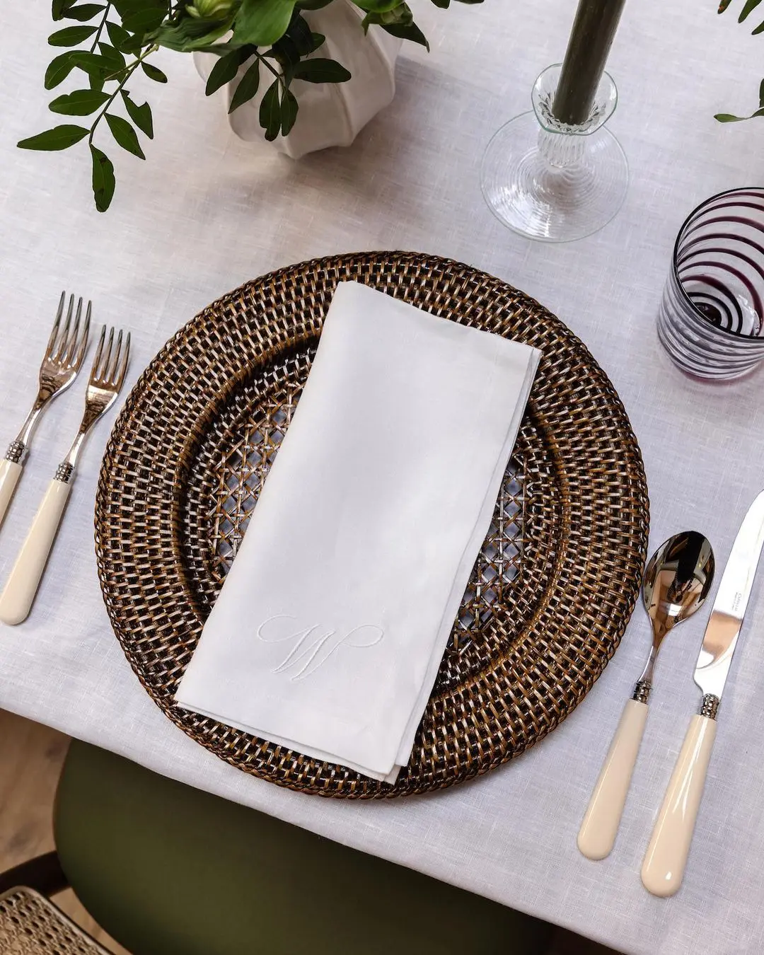 10PCS Personalized Design Hous - Monogrammed Handkerchief 评论和价格